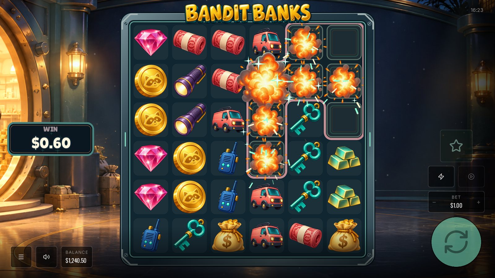 Bandit Banks gameplay 1