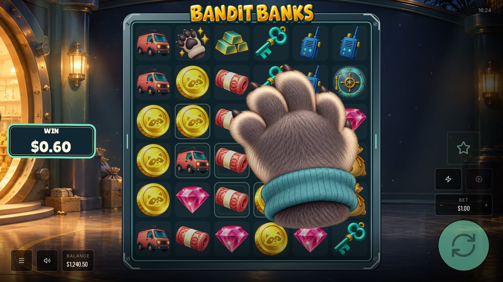 Bandit Banks gameplay 2