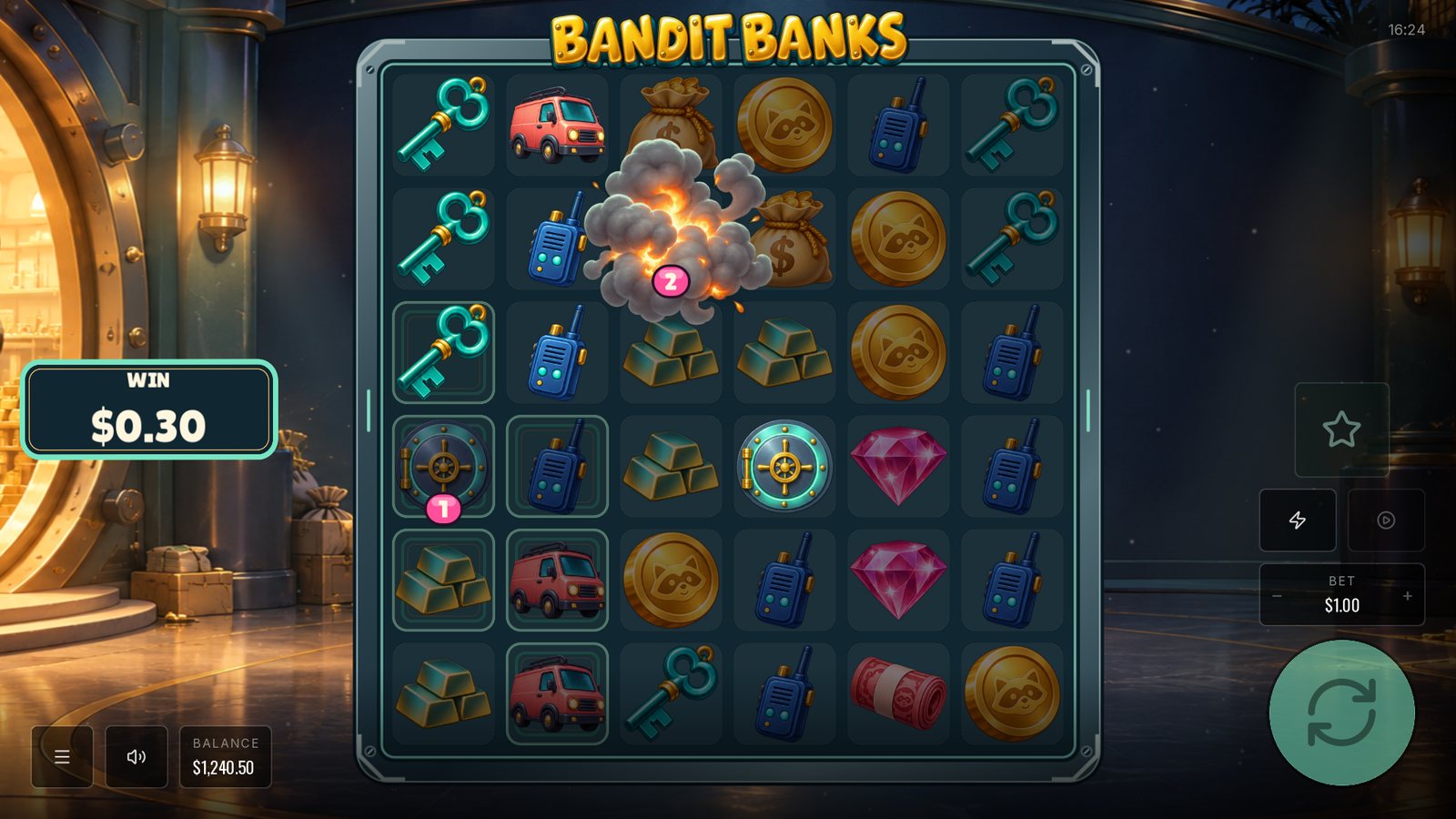 Bandit Banks gameplay 3