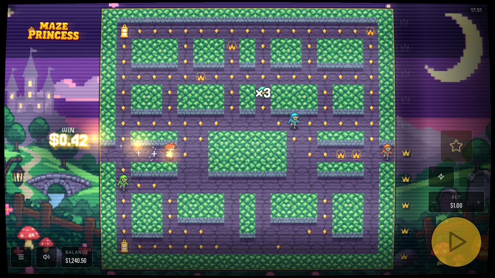 Maze Princess gameplay 1